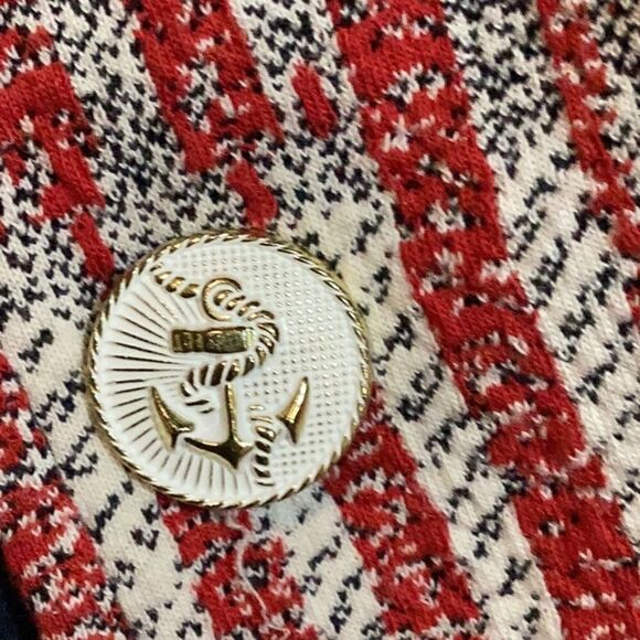 Cabi | Red Patchwork Blazer Jacket Style 6028 Small - Picture 13 of 13